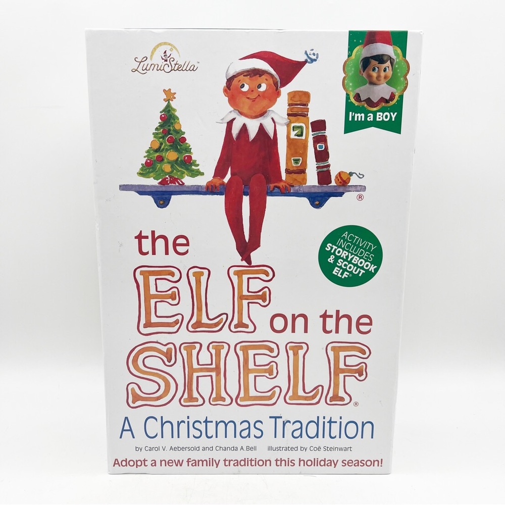 New NIB Boy The Elf on the Shelf blue eyes